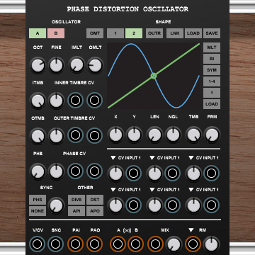 Phase Distortion Oscillator