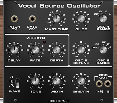 Rackmode Vocal Source Oscillator