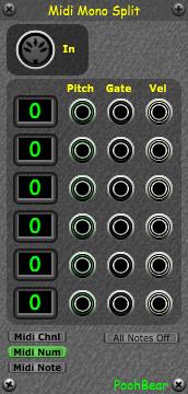 PB Midi Mono Split