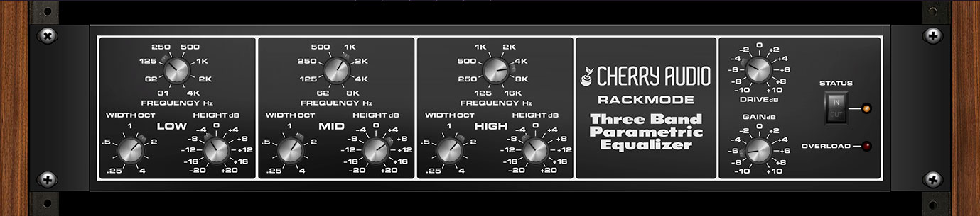 Rackmode Parametric EQ