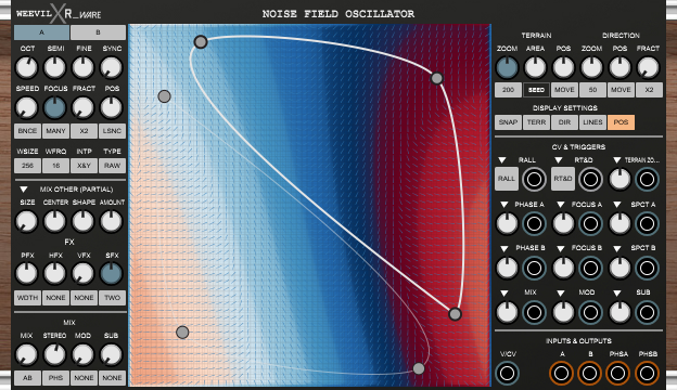 Noise Field Oscillator