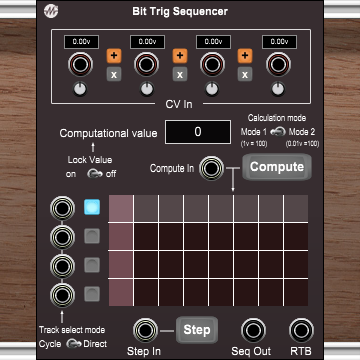 Bit Trig Sequencer