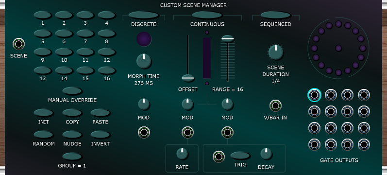 Custom Scene Manager