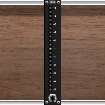 MBA LED Voltmeter