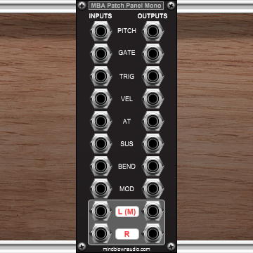MBA Patch Panel Mono