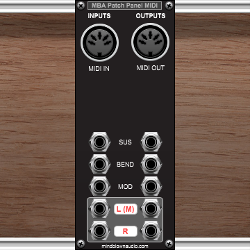 MBA Patch Panel MIDI