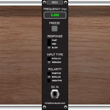 MBA Frequency Counter
