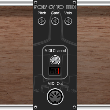 Poly CV To MIDI