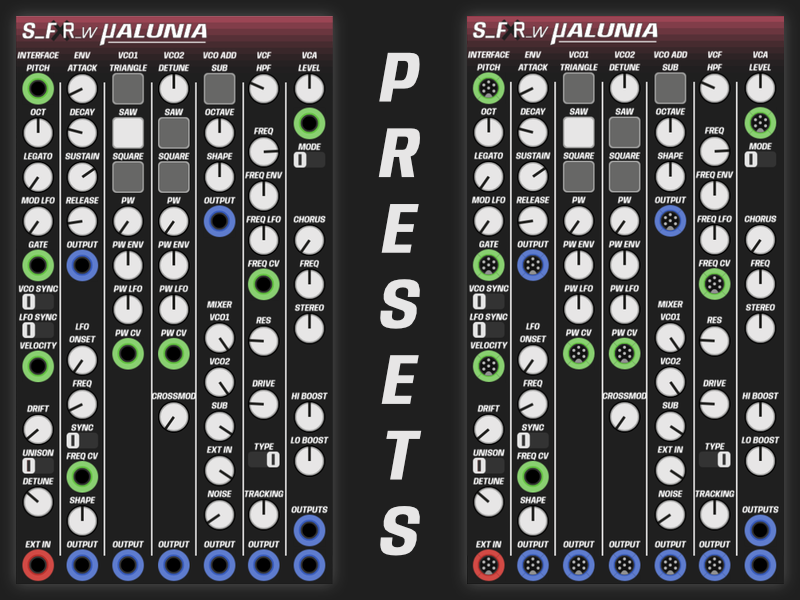 Micro Voice Alunia Presets