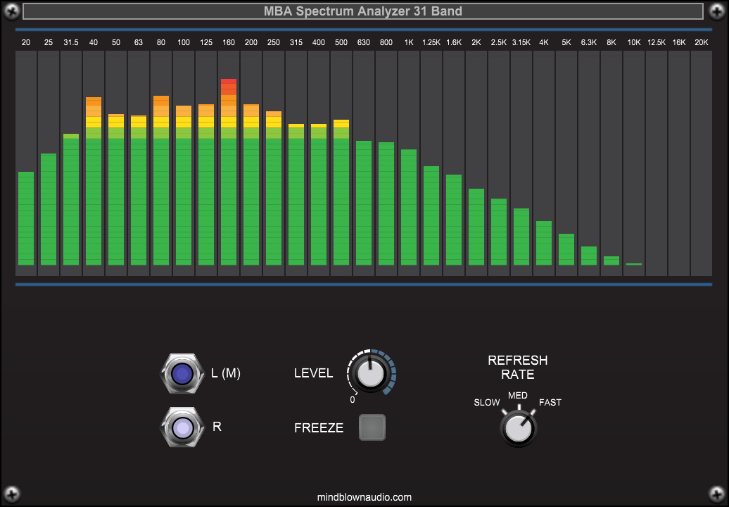 MBA Spectrum Analyzer 31 Band