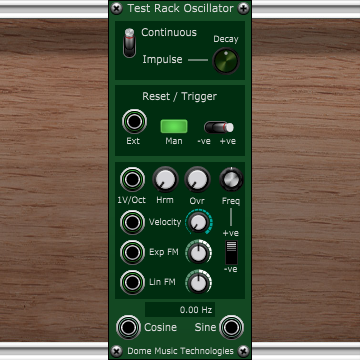 Test Rack Oscillator