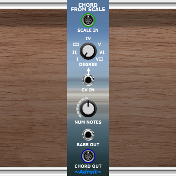 Chord from Scale