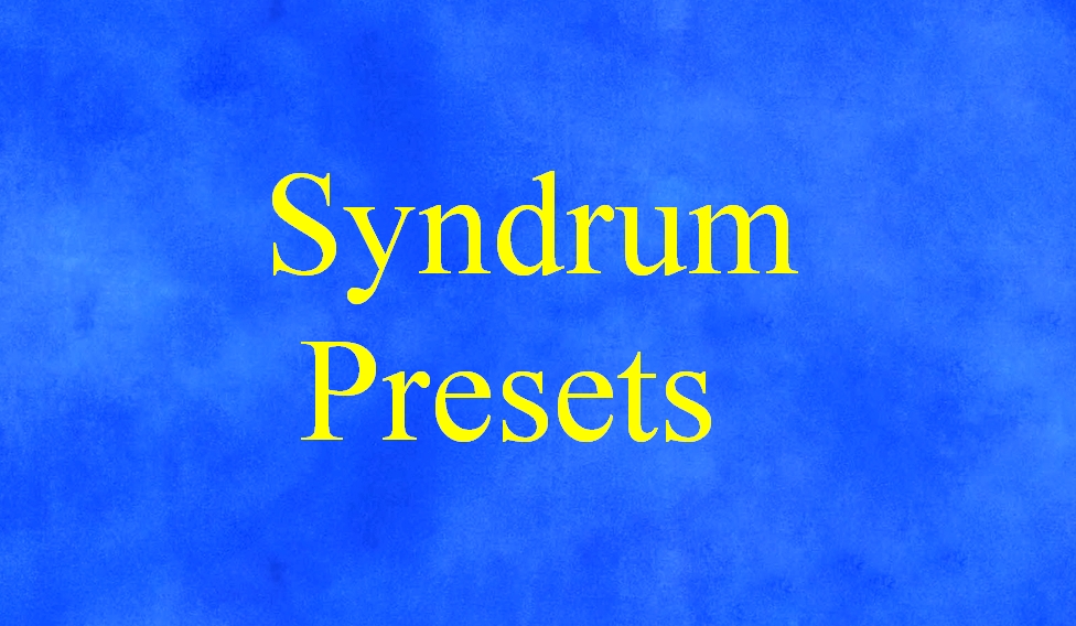 Syndrum Presets