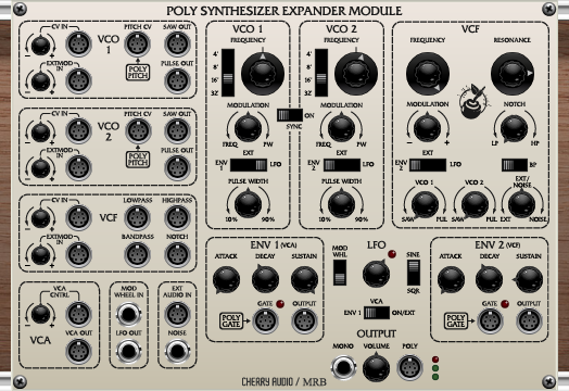 Poly Synthesizer Expander Module