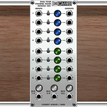 VM2500 1051 Dual Four-Channel Mixer
